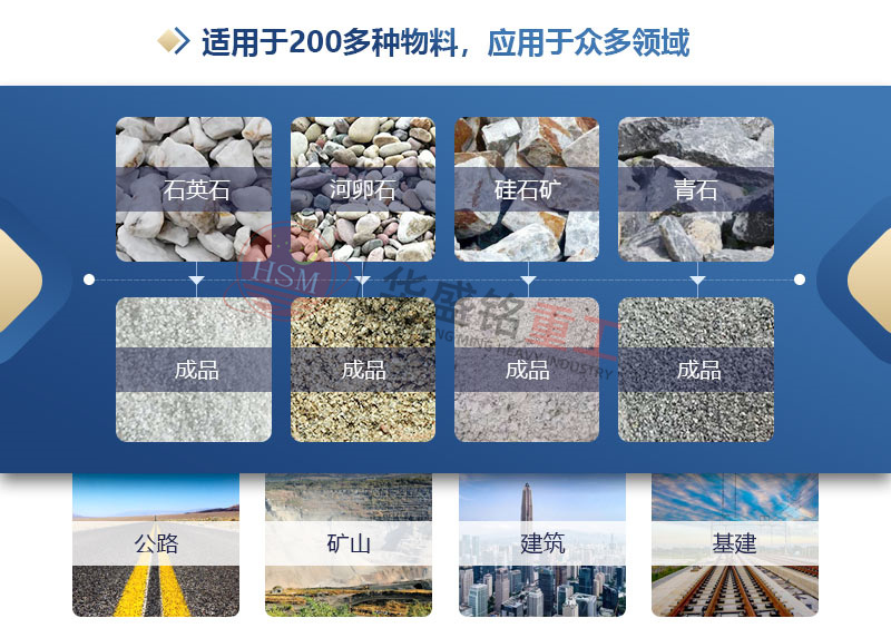 鞏義華盛銘廠家石料破碎設(shè)備性價比高 售后無憂